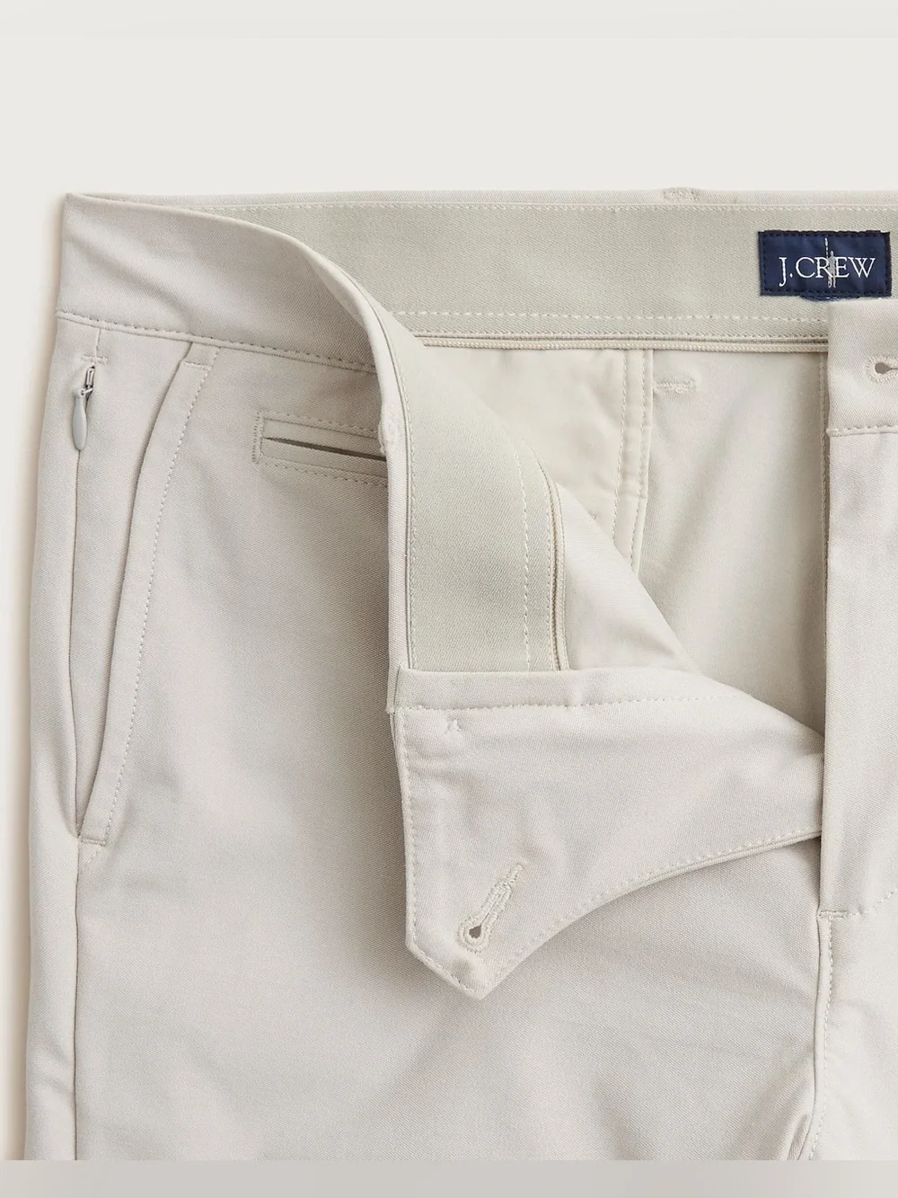 J.Crew 770 Straight-fit tech pant in ashen taupe